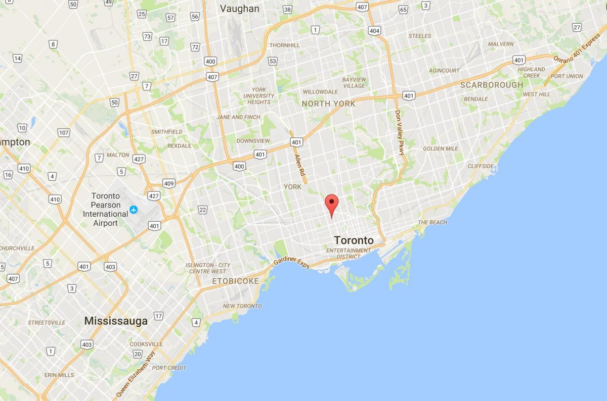 Térkép Melléklet A kerületi Toronto