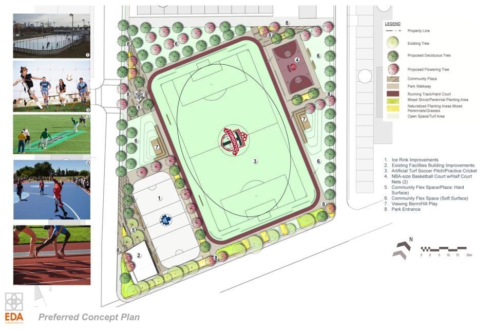 Térkép Revitalizációs terv Regent Park Toronto fázis 3b