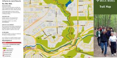 Térkép Örökzöld Téglagyár, Toronto