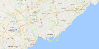 Térkép Új Toronto Toronto kerület