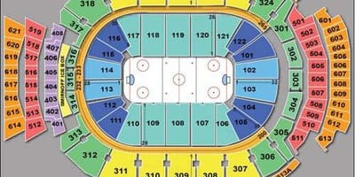 Térkép Air Canada Centre ülő - ACC