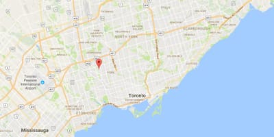 Térkép Amesbury kerületi Toronto