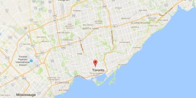 Térkép Felfedezés Kerületben Toronto