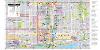 Térkép Downtown Toronto