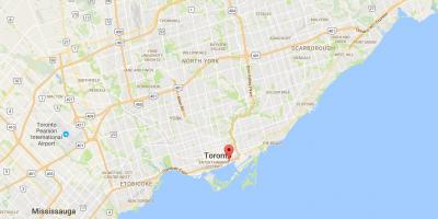 Térkép East Naples kerületi Toronto