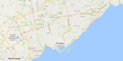 Térkép Guildwood kerületi Toronto