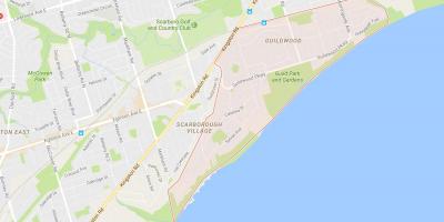 Térkép Guildwood környéken Toronto