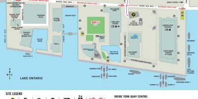 Térkép Harbourfront Centre Toronto