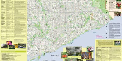 Térkép kertek Toronto east