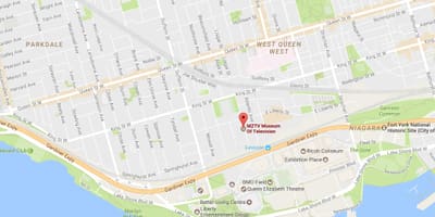 Térkép MZTV múzeum televízió Toronto