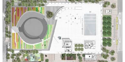 Térkép Nathan Phillips Tér béke kert