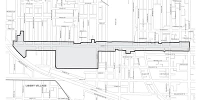 Térkép Queen street west, Toronto