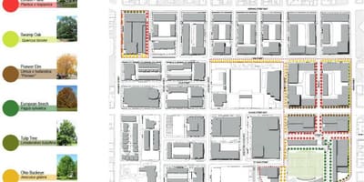 Térkép Revitalizációs terv Regent Park Toronto fázis 3