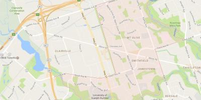 Térkép Smithfield környék környék Toronto