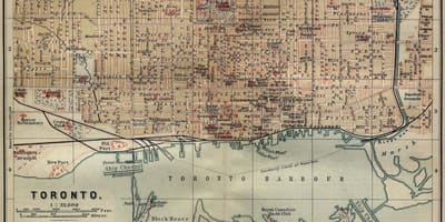 Térkép Toronto 1894