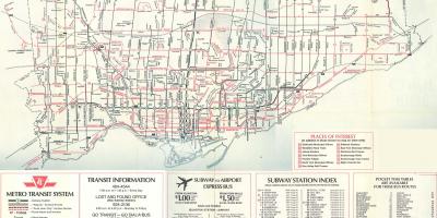 Térkép Toronto 1976