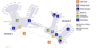 Térkép Toronto airport kapuk