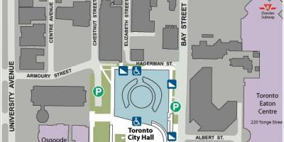 Térkép Torontói Városháza