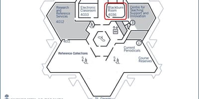 Térkép university of Toronto Robarts könyvtár blackburn szoba