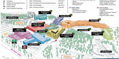 Térkép university of Toronto Scarborough egyetemen