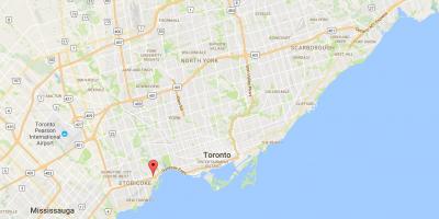 Térkép őr a stonegate-Queensway kerületi Toronto